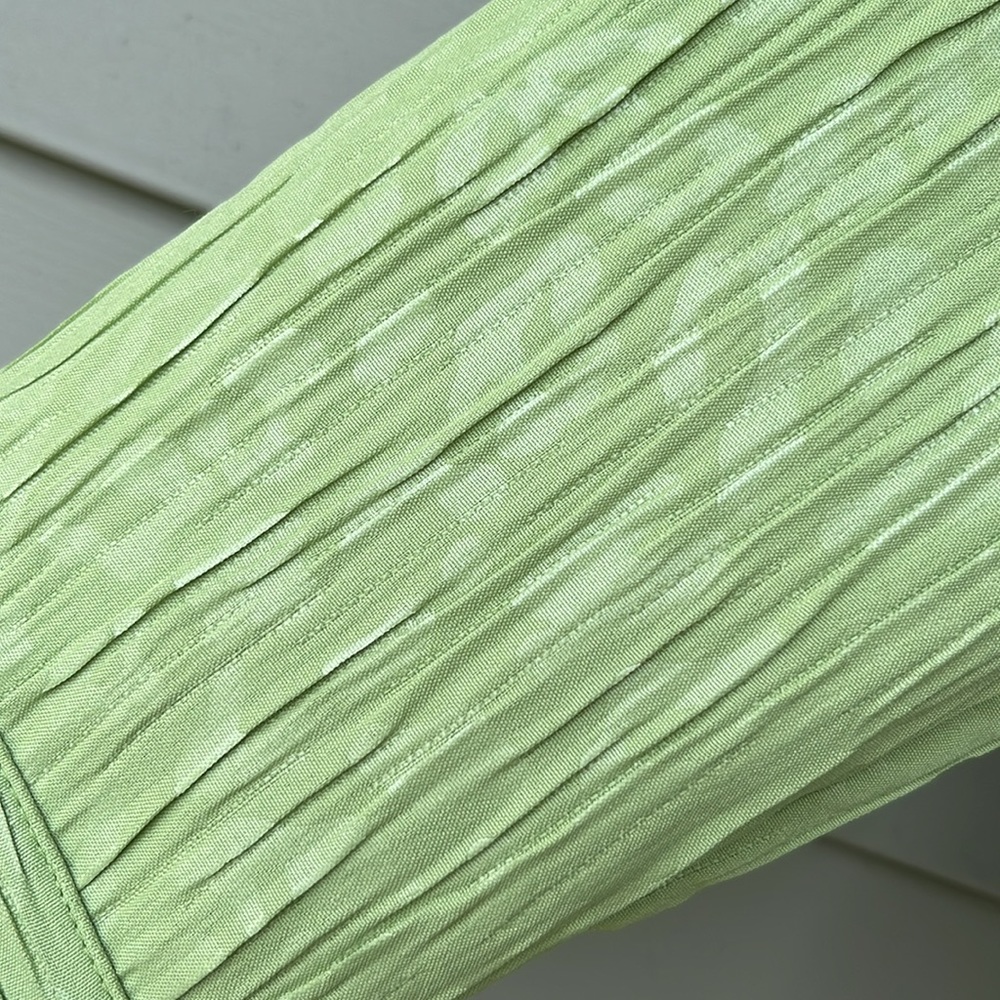 New Ruby Rd. Neon green animal print button down jacket - Picture 4 of 15